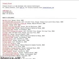 Sites similar to thibault.io