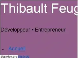 Sites similar to thibaultfeugere.fr