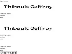 Sites similar to thibaultgeffroy.com