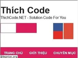 Sites similar to thichcode.net