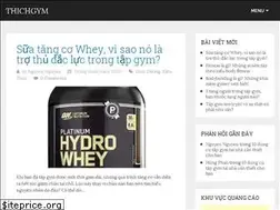 Sites similar to thichgym.com