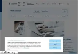 Sites similar to thieme.de