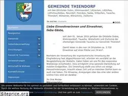 Sites similar to thiendorf.de