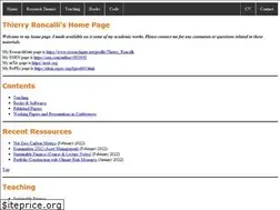 Sites similar to thierry-roncalli.com