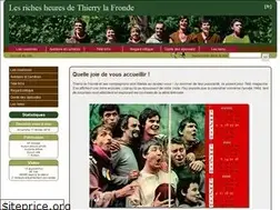 Sites similar to thierrylafronde.fr