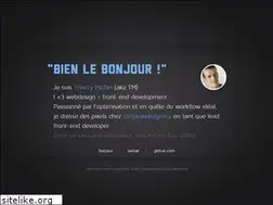Sites similar to thierrymichel.net