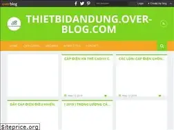 Sites similar to thietbidandung.over-blog.com