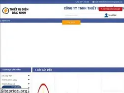 Sites similar to thietbidienbacninh.com