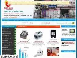 Sites similar to thietbiytethienlong.com
