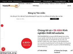 Sites similar to thietkewebdep24h.com