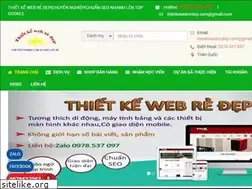 Sites similar to thietkewebredep.com