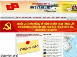 Sites similar to thieuhoa.gov.vn