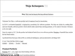 Sites similar to thijs.ai