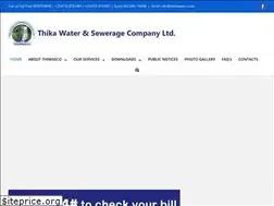 Sites similar to thikawater.co.ke