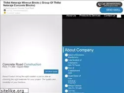 Sites similar to thillainatarajawirecutbricks.com