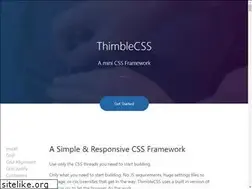 Sites similar to thimblecss.com