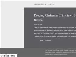 Sites similar to thimblesandthread.blogspot.com