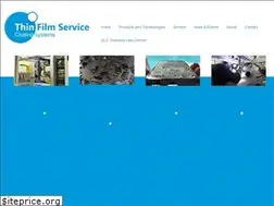 Sites similar to thinfilmservice.com