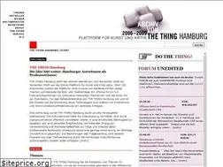 Sites similar to thing-hamburg.de