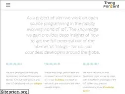 Sites similar to thingforward.io