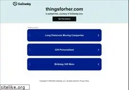 Sites similar to thingsforher.com