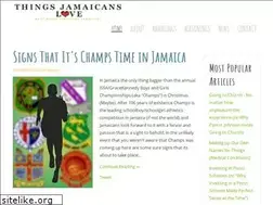 Sites similar to thingsjamaicanslove.com
