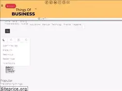Sites similar to thingsofbusiness.com