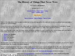 Sites similar to thingsthatneverwere.com