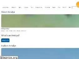 Sites similar to thingstodoantalya.com