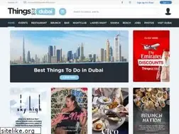 Sites similar to thingstododubai.com