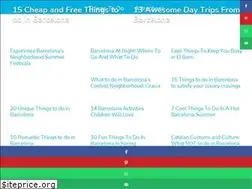 Sites similar to thingstodoinbarcelona.com