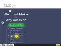 Sites similar to thingstogetme.com