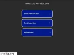 Sites similar to think-and-act-rich.com