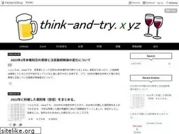 Sites similar to think-and-try.xyz