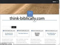 Sites similar to think-biblically.com