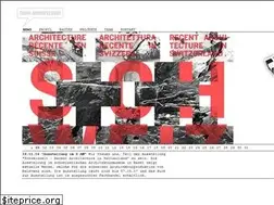 Sites similar to thinkarchitecture.ch