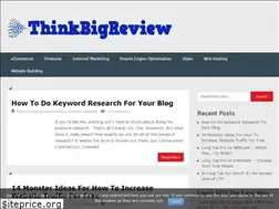 Sites similar to thinkbigreview.com