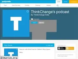 Sites similar to thinkchangeindia.podomatic.com