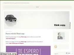 Sites similar to thinkcopy.wordpress.com
