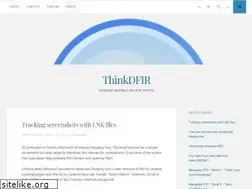 Sites similar to thinkdfir.com