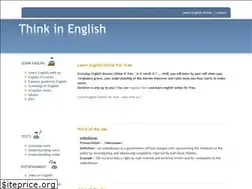 Sites similar to thinkinenglish.com