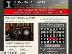 Sites similar to thinkingallowed.com