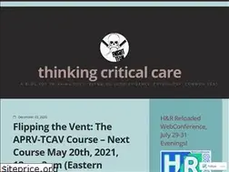 Sites similar to thinkingcriticalcare.com