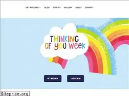Sites similar to thinkingofyouweekusa.com