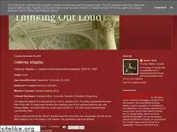 Sites similar to thinkingoutloudblog.blogspot.com