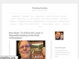 Sites similar to thinkingpacifism.net