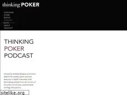 Sites similar to thinkingpoker.net