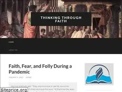 Sites similar to thinkingthroughfaith.com