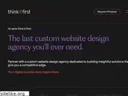 Sites similar to thinkitfirst.com