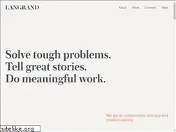Sites similar to thinklangrand.com